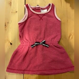 Hanna Andersson Coral/Pink Terrycloth Dress -18 to 24 months